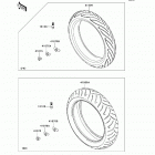 Ninja 650 (EX650-ECF) Покрышки