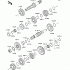 KLR650 (KL650-ECF) Трансмиссия