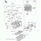 Ninja 300 (EX300-BDFA) Головка цилиндра