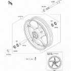 Z1000 (ZR1000-DDFA) Переднее колесо
