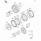 Vulcan 900 Custom (VN900-CDFA) Сцепление