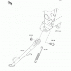 Ninja 300 ABS (EX300-BDF) Подножка