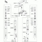 Vulcan 900 Custom (VN900-CDFA) Передняя вилка