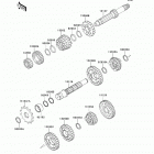 KX100 (KX100-DCF) Трансмиссия