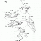 Ninja 650 (EX650-ECF) Заднее крыло