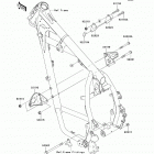 KLR650 (KL650-ECF) Крепление двигателя