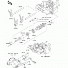 Vulcan 1700 Nomad (VN1700-CDF) Валы и вилки переключения передач