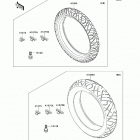 Ninja 300 ABS (EX300-BDF) Покрышки