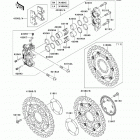 Concours 14 ABS (ZG1400-CCF) Передний тормоз