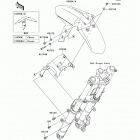 Ninja 300 ABS (EX300-BDF) Переднее крыло(ья)