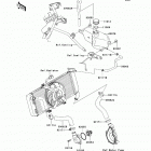 Versys (KLE650-CDF) Патрубки охлаждения