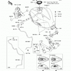 Ninja 300 (EX300-BDFA) Топливный бак