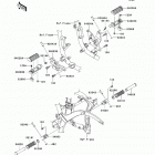 Vulcan 900 Custom (VN900-CDFA) Подножки