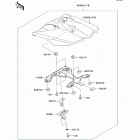 Ninja 1000 (ZX1000-GCF) Accessory(single seat cover)