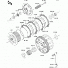 Z1000 (ZR1000-DDFA) Сцепление