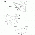 KX100 (KX100-DCF) Боковые обтекатели