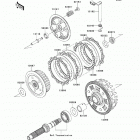 Ninja 650 (EX650-ECF) Сцепление