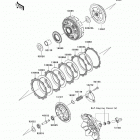 Ninja 300 ABS (EX300-BDF) Сцепление