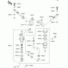 KLR650 (KL650-ECF) Задний торм цилиндр
