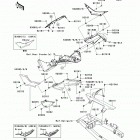 Ninja 300 (EX300-ADF) Боковые обтекатели