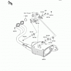 Ninja 650 (EX650-ECF) Глушитель