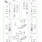 KLX110 (KLX110-CDF) Передняя вилка