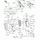 KX250F (KX250-YCF) Радиатор