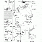 Ninja 250R (EX250-JCF) Топливный бак