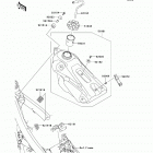KX450F (KX450-FCF) Топливный бак