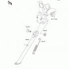Ninja 250R (EX250-JCF) Подножка