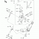 Ninja 250R (EX250-JCF) Главный тормозной цилиндр,передний