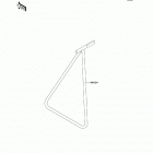KX250F (KX250-YCF) Подножка