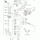 Ninja 250R (EX250-JCF) Задний торм цилиндр
