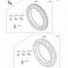 Ninja 250R (EX250-JCF) Покрышки