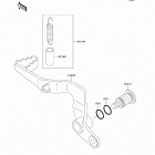 KX65 (KX65-ACF) Педаль тормоза
