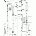 KX250F (KX250-YCF) Передняя вилка
