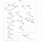 Ninja 250R (EX250-JCF) Owner's tools
