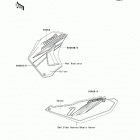 KLR650 (KL650-ECF) Decals(red)(ecf)