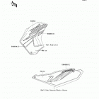 KLR650 (KL650-ECF) Decals(m.i.blue)(ecf)(ca,us)