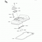 Ninja 250R (EX250-JCF) Крышка головки цилиндров