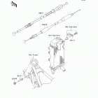 KX85 (KX85-ACF) Тросы управления