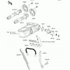 Ninja 250R (EX250-JCF) Распред вал