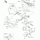 KLR650 (KL650-ECF) Side covers / chain cover(ebf / ecf)