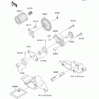 KX250F (KX250-YCF) Масляный насос