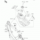 KX250F (KX250-YCF) Топливный бак