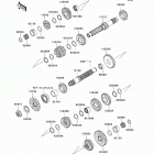 Ninja 250R (EX250-JCF) Трансмиссия