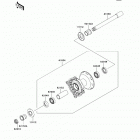 KX250F (KX250-YCF) Переднее колесо