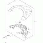 VZR1800,Z Boulevard M109R Seat tail box (vzr1800z l2 e03)