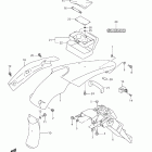DR-Z400S Заднее крыло