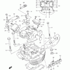 VL800 Boulevard C50 Front cylinder head (vl800  e33)